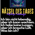 Rätsel des Tages