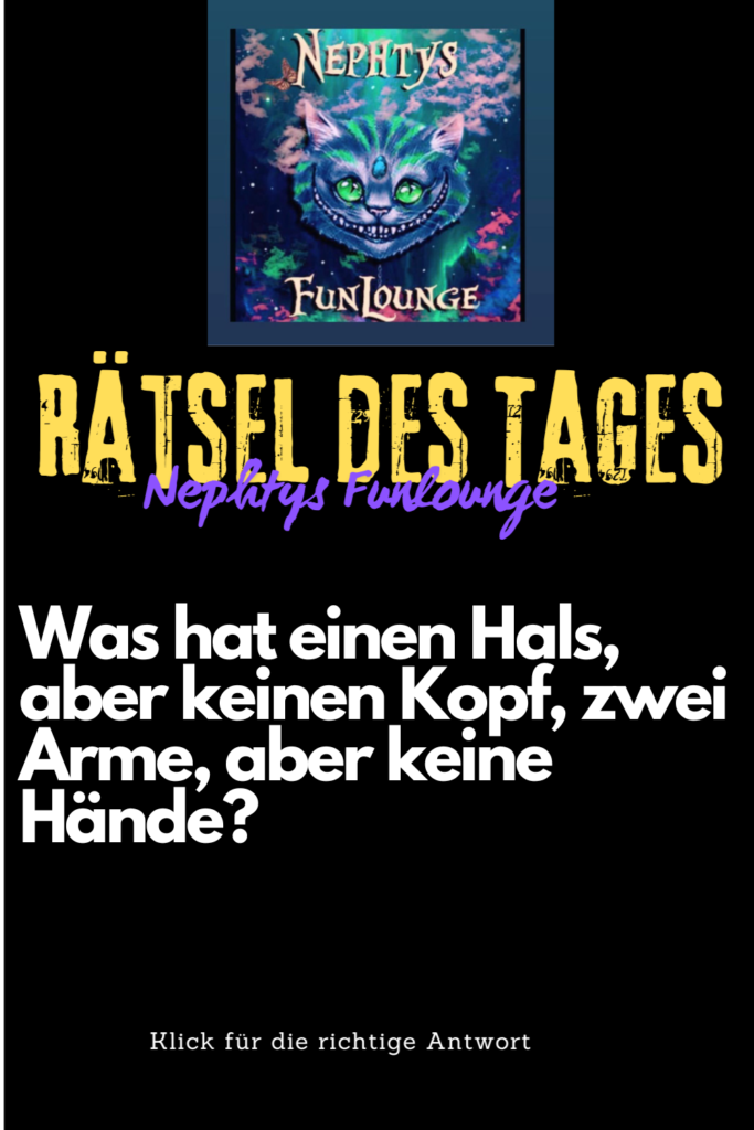 Rätsel des Tages