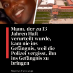 Mann, der zu 13 Jahren Haft verurteilt wurde, kam nie ins Gefängnis, weil die Polizei vergisst, ihn ins Gefängnis zu bringen