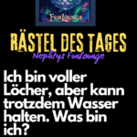 Rätsel des Tages